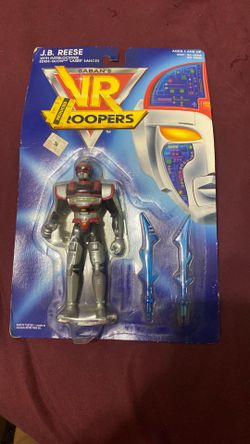 with interlocking, edge, glow, laser, lances VR Troopers - J.B. Reese with interlocking, edge, glow, laser, lances