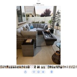Outdoor Sectional From Jerome’s