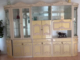 Wall unit curio MUST GO NOW!!