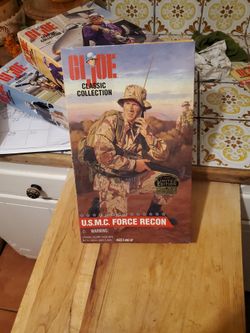 GI JOE USMC FORCE RECON 1998 LIMITED COLLECTION