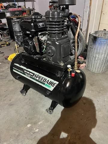 60 Gallon Air Compressor With 14 Horsepower Kohler Electric Start Motor