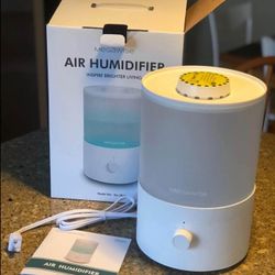 Cool Mist Humidifiers for Bedroom with Demineralization Water Filter, 1 Gal Essential Oil Diffuser w