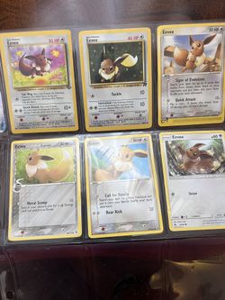 Eevee Pokemon Cards 