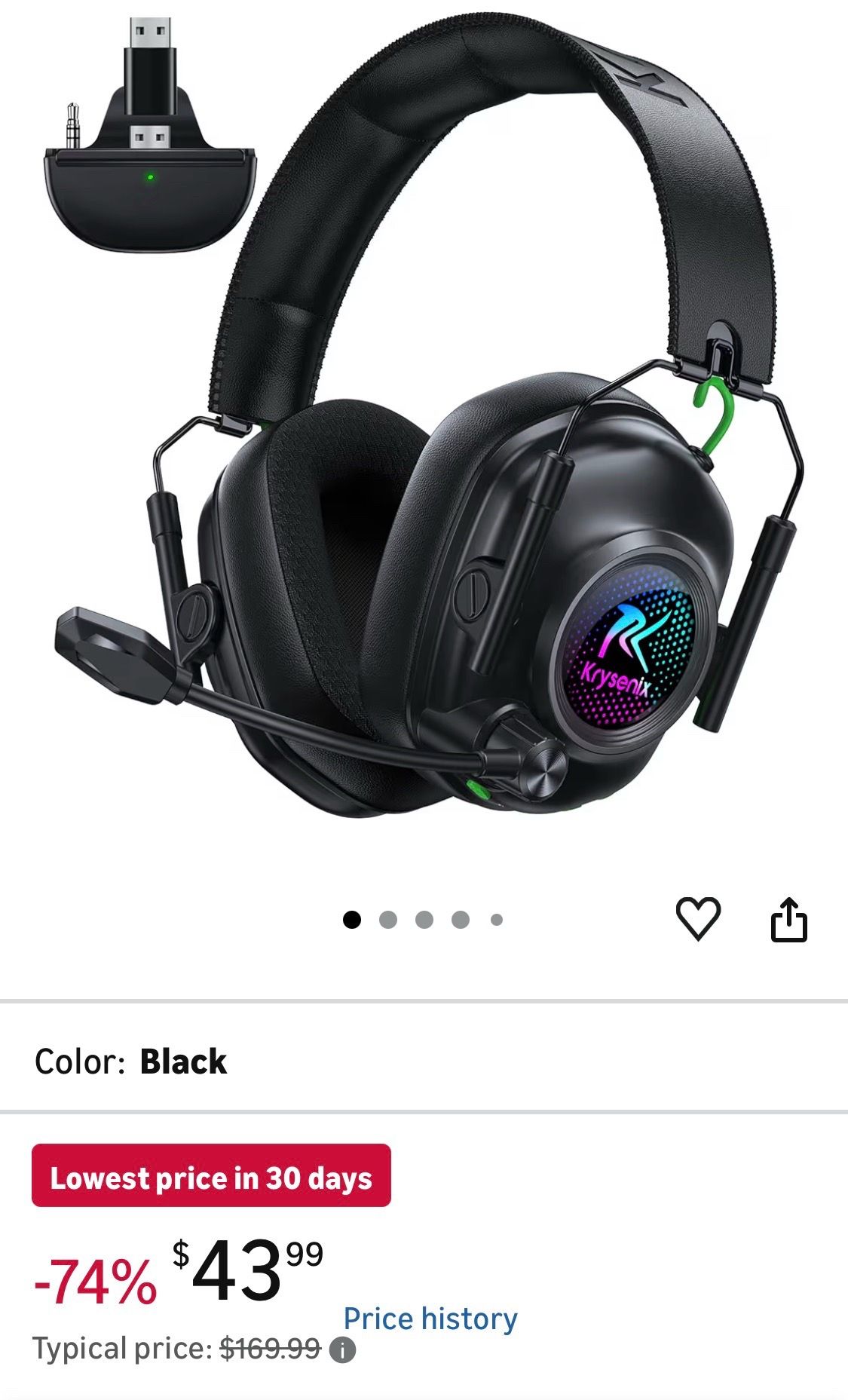 Wireless headphones with noise cancellation