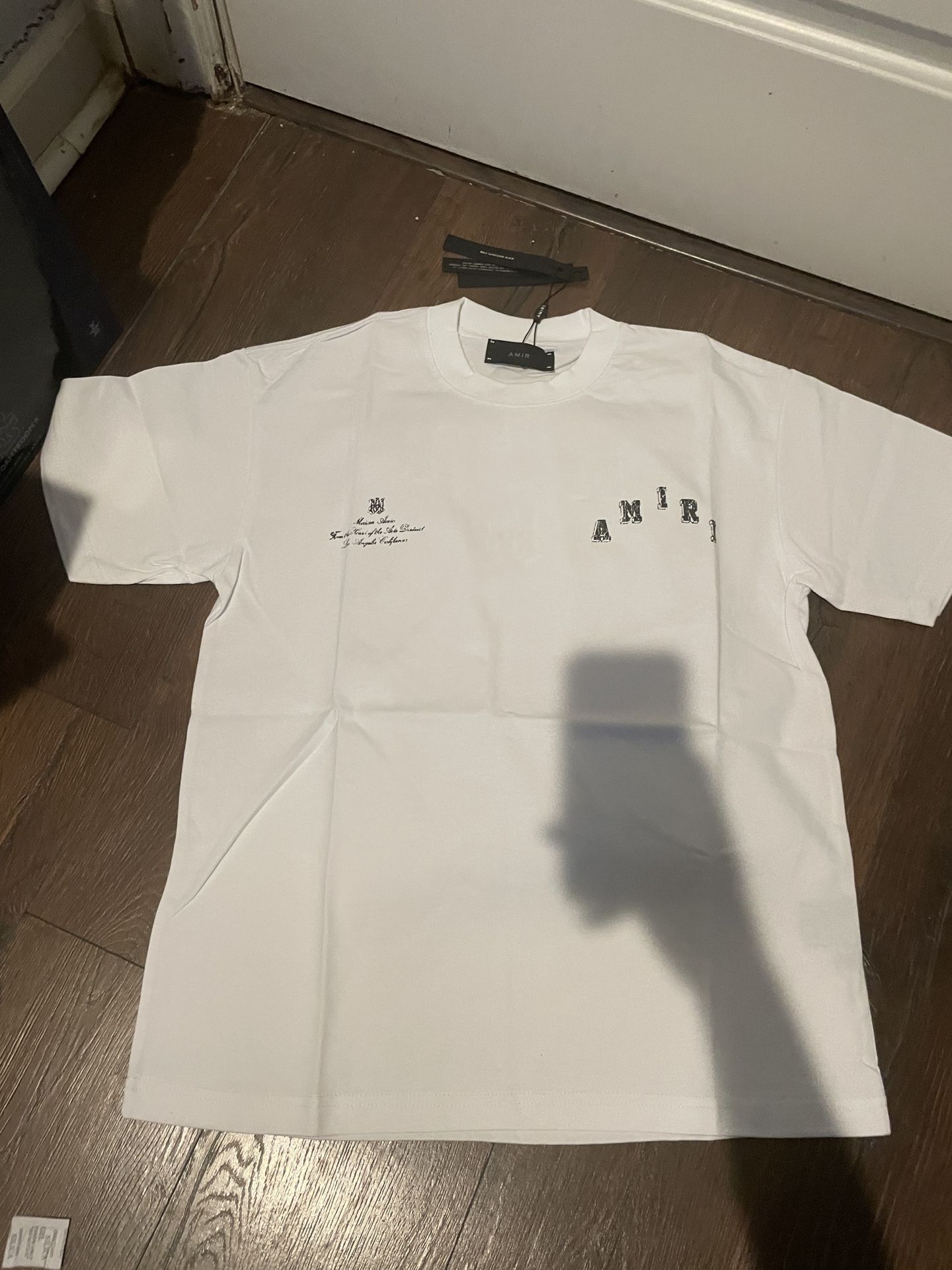 White Amiri Tee Shirt