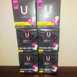 U By Kotex Liners  - 40 Count Boxes - $2 Per Box-pick Up @Ray/Higley 