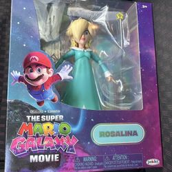 2026 Rosalina THE SUPER MARIO GALAXY MOVIE 5" Action Figure Jakks Pacific NEW!