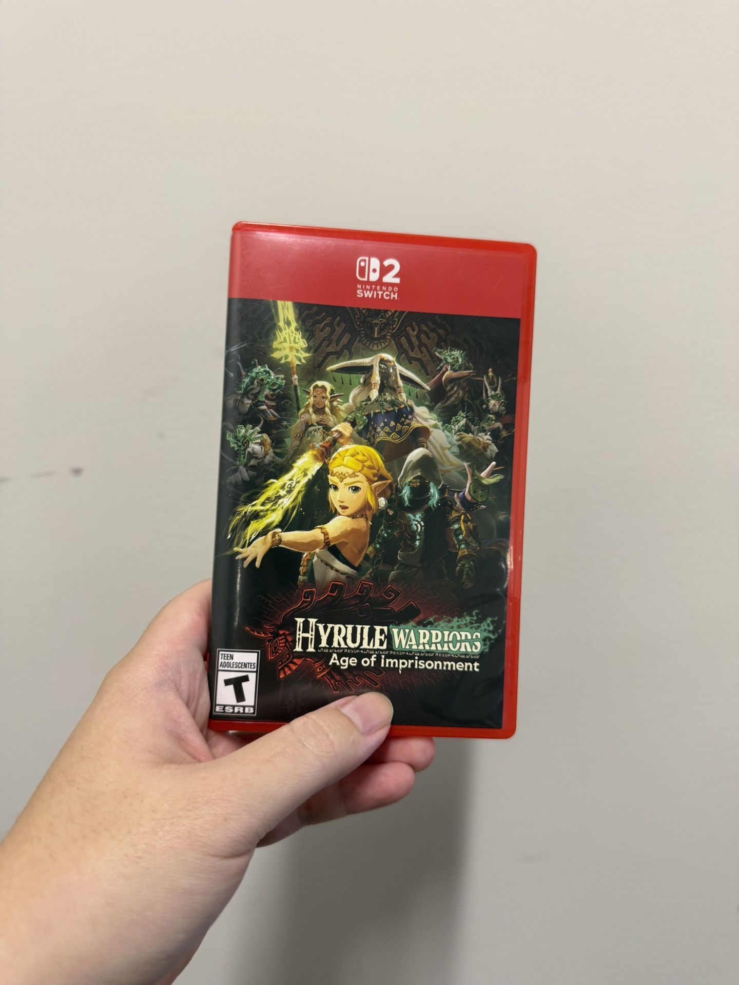 Hyrule Warriors Age Of Imprisonment Nintendo Switch 2 Case Only