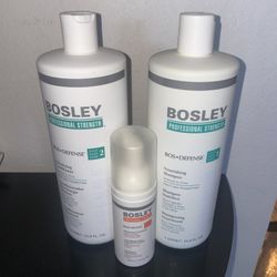 Bosley 3 Step Hair Regrowth Set
