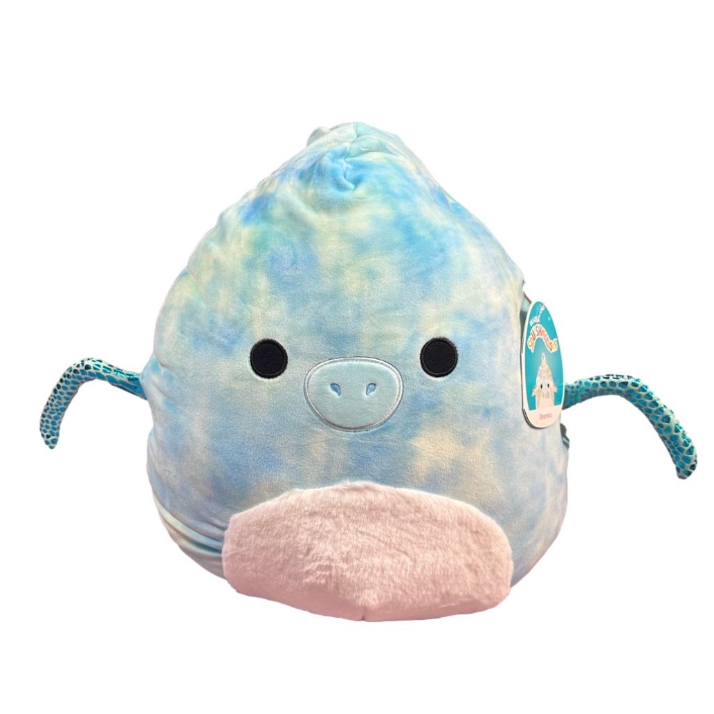 NWT Squishmallows 20” Shantira Tie-Dye Pterodactyl Plush Collectible