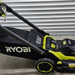 New Multi Blade 40v Ryobi Self-Propelled Lawnmower