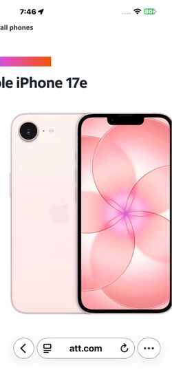 Brand new iPhone 17e