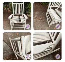 Chair with damage