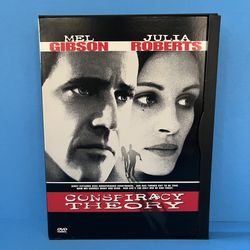 Conspiracy Theory (DVD, 1997) Mel Gibson Julia Roberts – Thriller Suspense