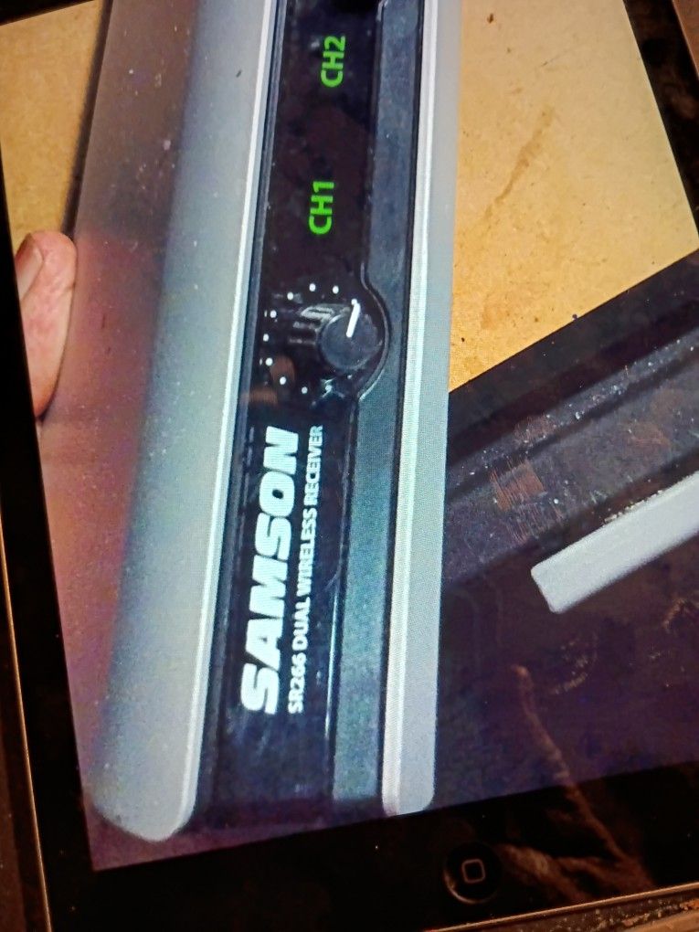 SAMSON SR 266 DUAL WIRELESS RECEIVER