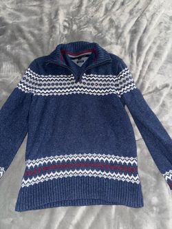 Tommy Hilfiger Fair Isle Quarter-Zip Sweater