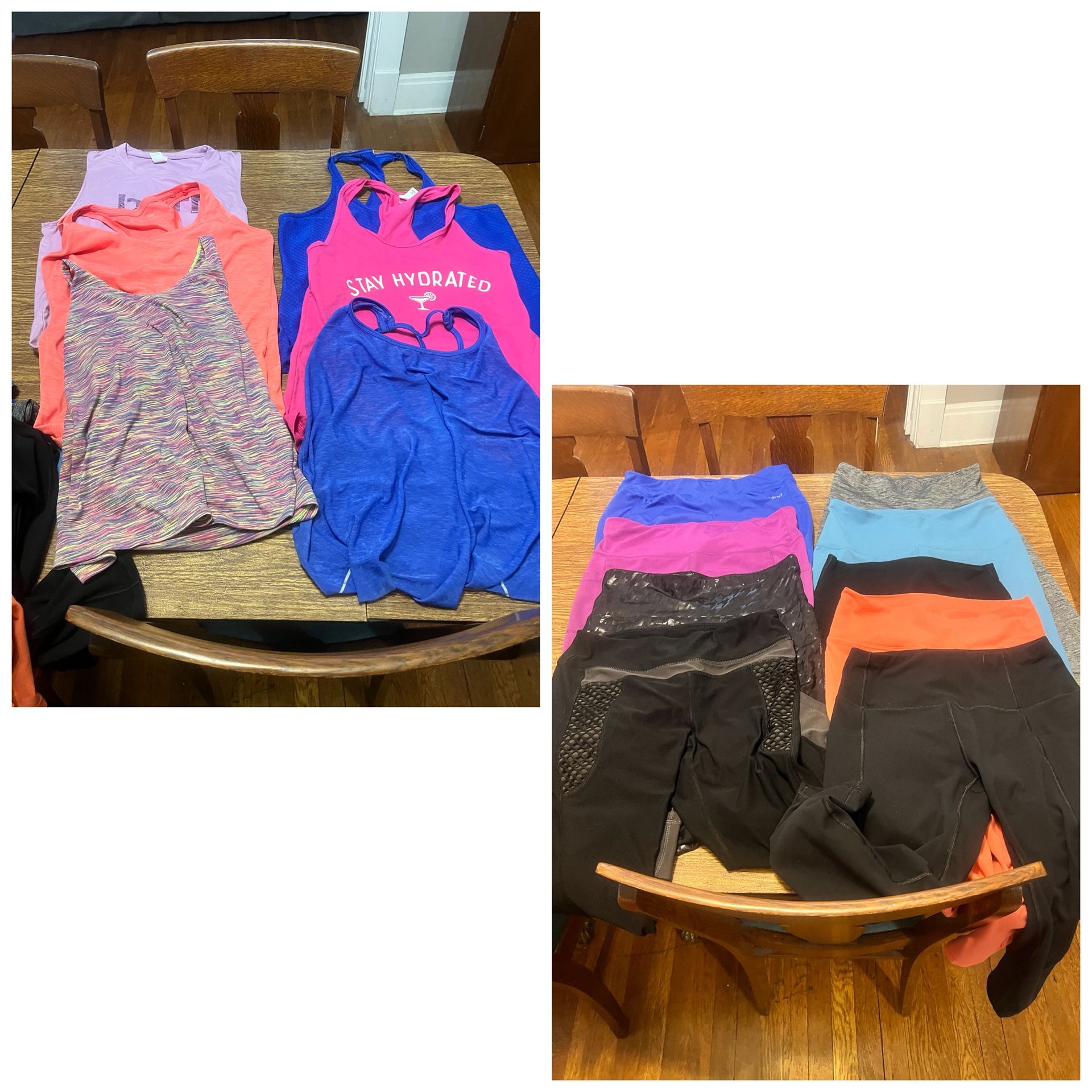 Women’s Workout Clothes Size Large