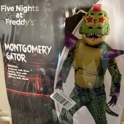Montgomery gator costume kids small 4-6