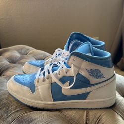 Nike Men’s Jordan 1 Blue Legend Mid 
