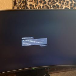 31 Inch Curved 2k Curved Gaming Monitor 