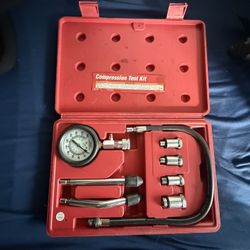 Pittsburgh Engine Compression Test Kit (8-pc) - $15 