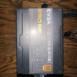 EVGA 650 Watt PSU 80+ Bronze