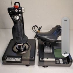 Logitech Saitek X52 PRO Flight Control System 