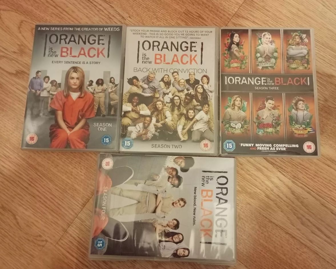 ORANGE IS THE NEW BLACK COMPLETE SERIES 1-4 DVD Season 1 2 3 4