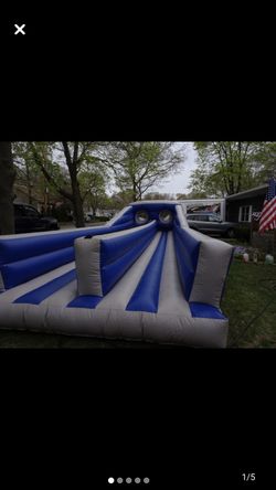 Obstacle Course With Suit
