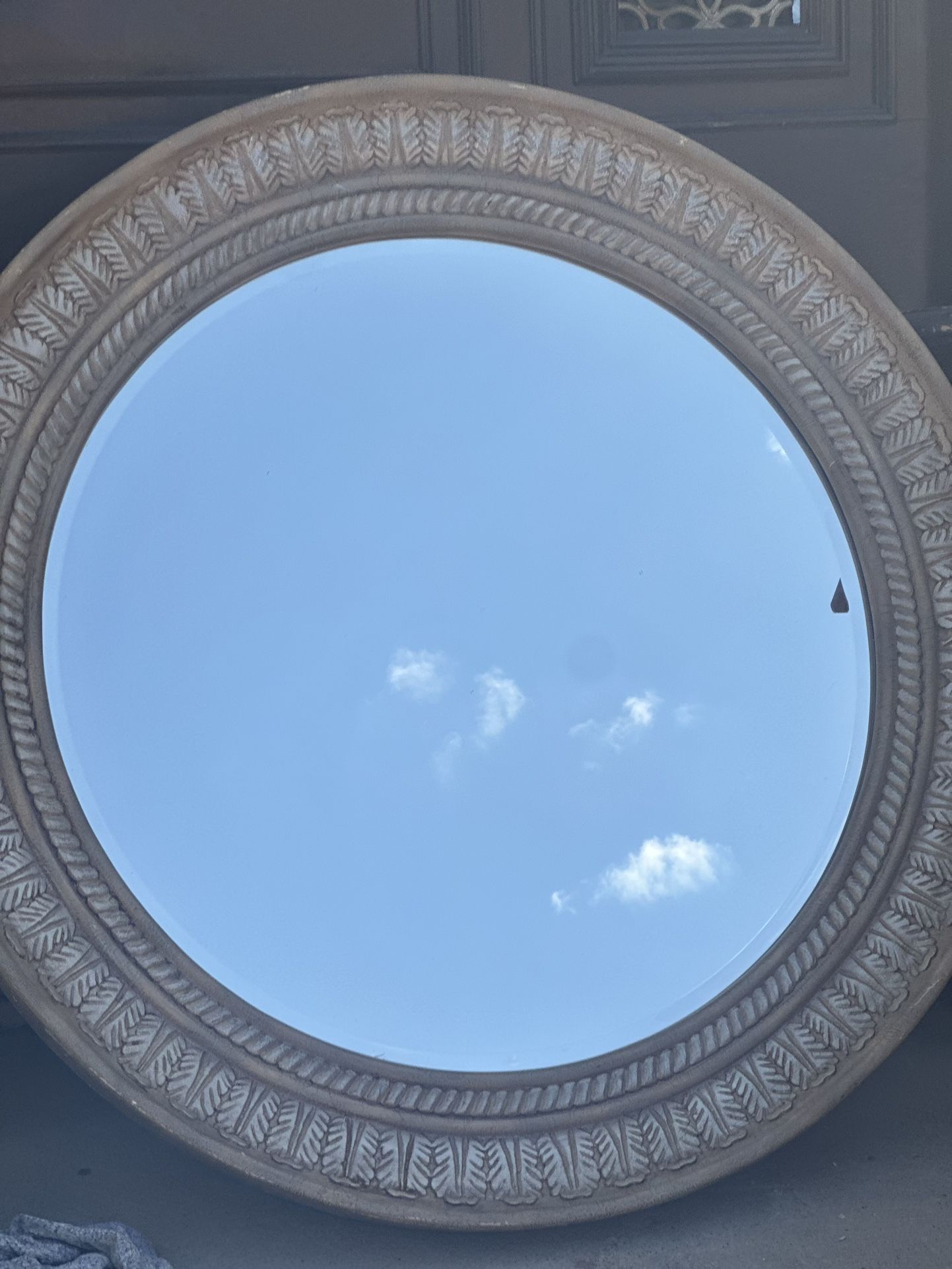 42 Inch Beveled Mirror and Dresser $50