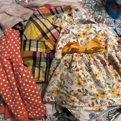 Baby Clothes And Shoe Bundle 