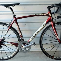 Specialized S-Works Tarmac SL 56cm Carbon Road Bike - Showroom Condition

