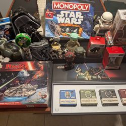 STAR WARS lot. Some New In Box, Some Opened