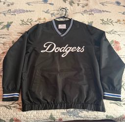 LA Dodgers V-Neck Pullover Windbreaker