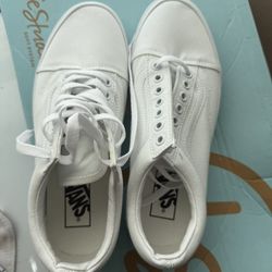 WOMENS Girls Teens Grab Bag Vans Shoes Slip On Yellow Checkered Graphic Tee 