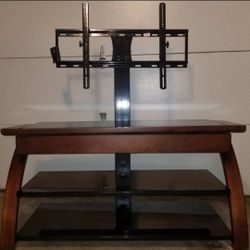 50" Tv Swivels Console with Drawer,  O.B.O.