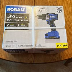Kobalt 24V Max Brushless Drill