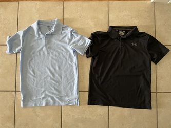 Short Sleeve Polos, Youth Size L