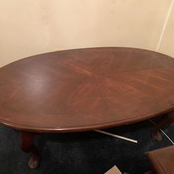 Coffee Table With End Stands 