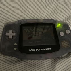 Game Boy Advance Translucent  (Leaf green Also)