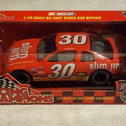 Nascar Mike Cope #30 Slim Jim Die Cast 1:24 