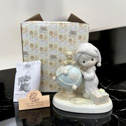 Enesco 1991 Precious Moments May Your World Be Trimmed With Joy 522082