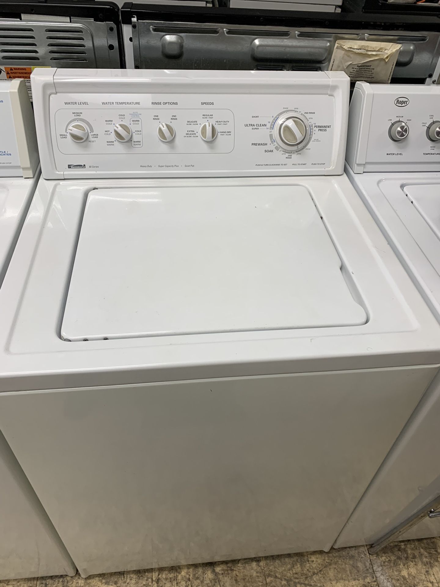 Kenmore heavy duty washer