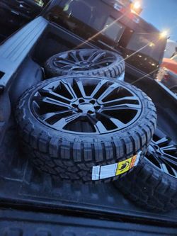 24" Gm replicas all terrain Tires