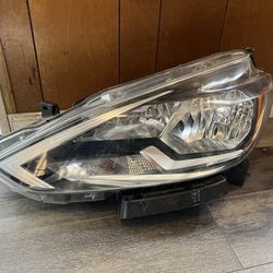 nissan sentra left headlight halogen 2016 2017 2018 2019