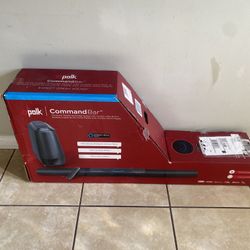 Polk Audio Command Sound Bar with Handsfree Alexa Voice Control