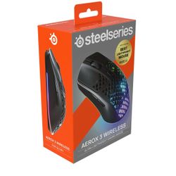 SteelSeries Aerox 3 Onyx Wireless Mouse Brand New In Box 