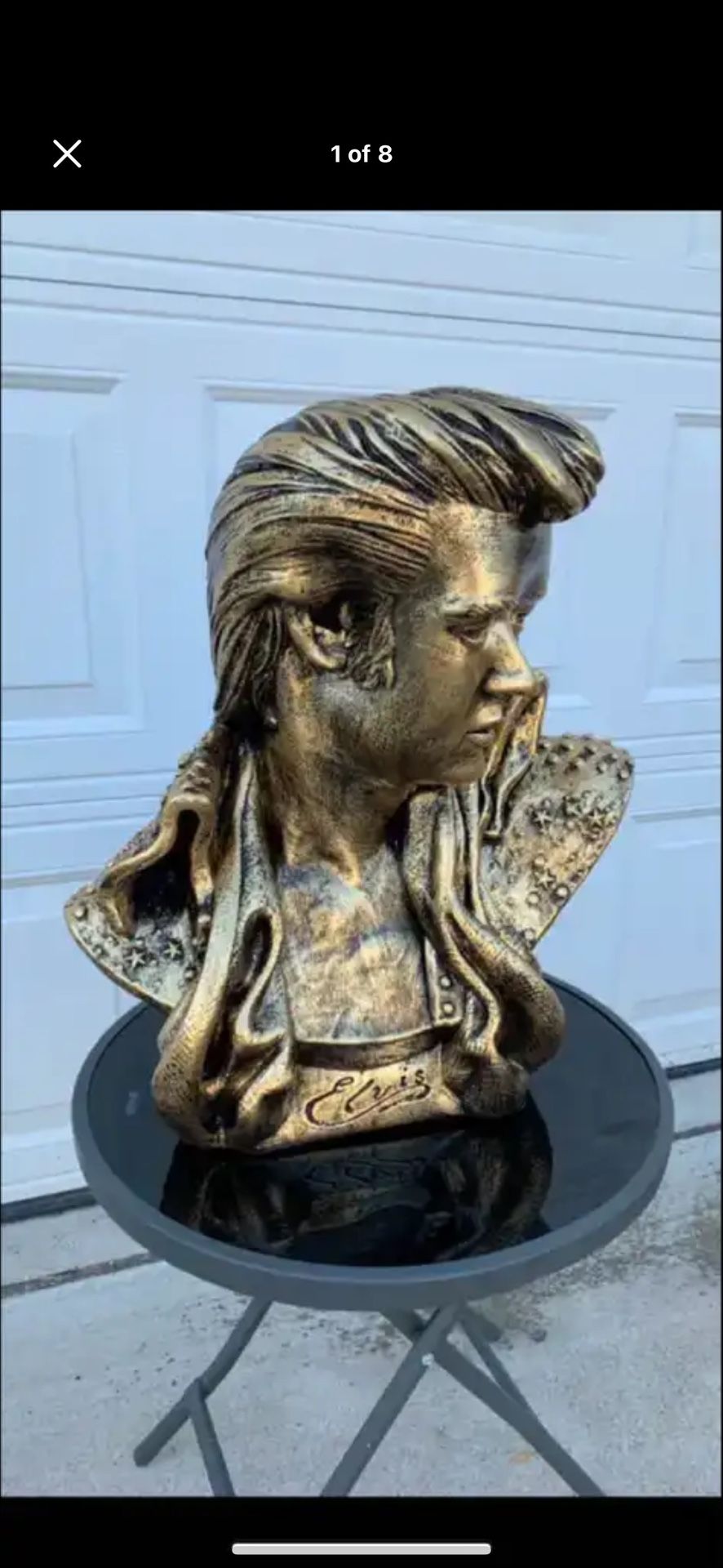 Large Elvis Bust