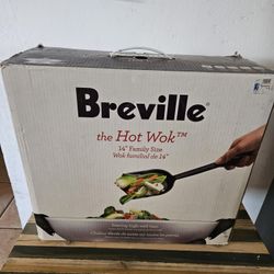 GREAT CONDITION BREVILLE HOT WOK ELECTRIC WOK SKILLET TOP QUALITY SELLING CHEAP