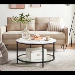 Modern 2-Tier Coffee Table - Great Condition!